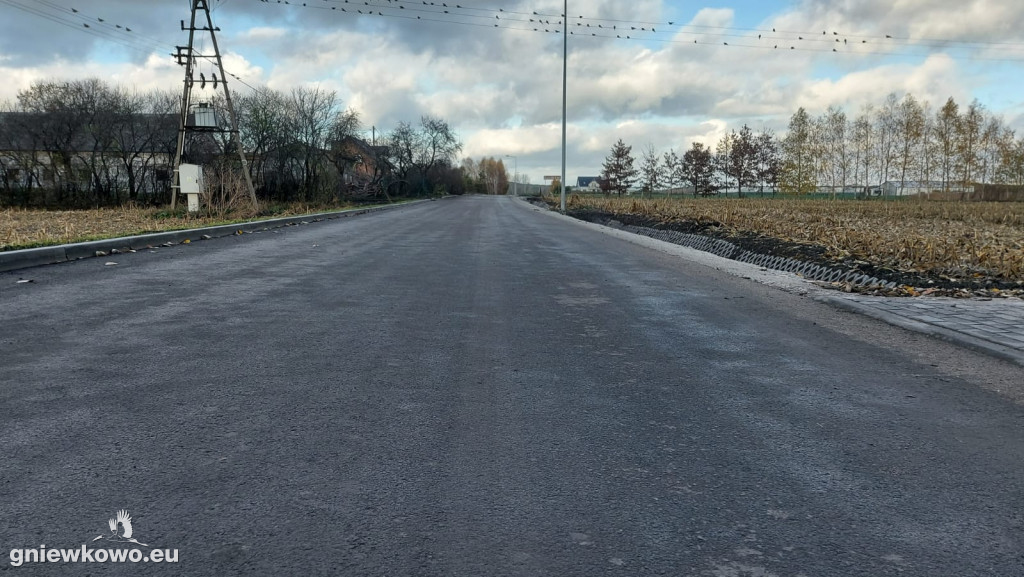 Przebudowana ulica Cegielna