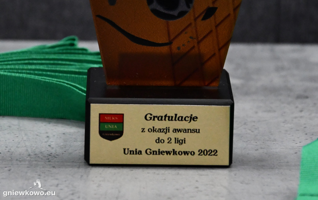 Wręczenie medali trampkarzom Unii