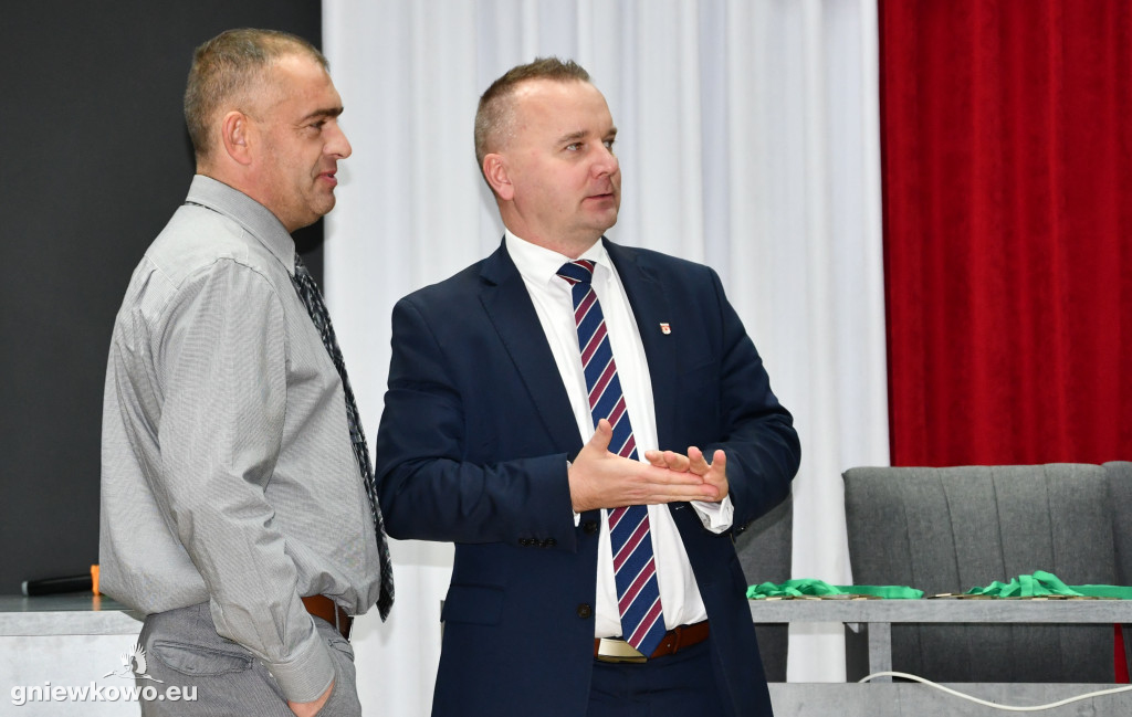 Wręczenie medali trampkarzom Unii