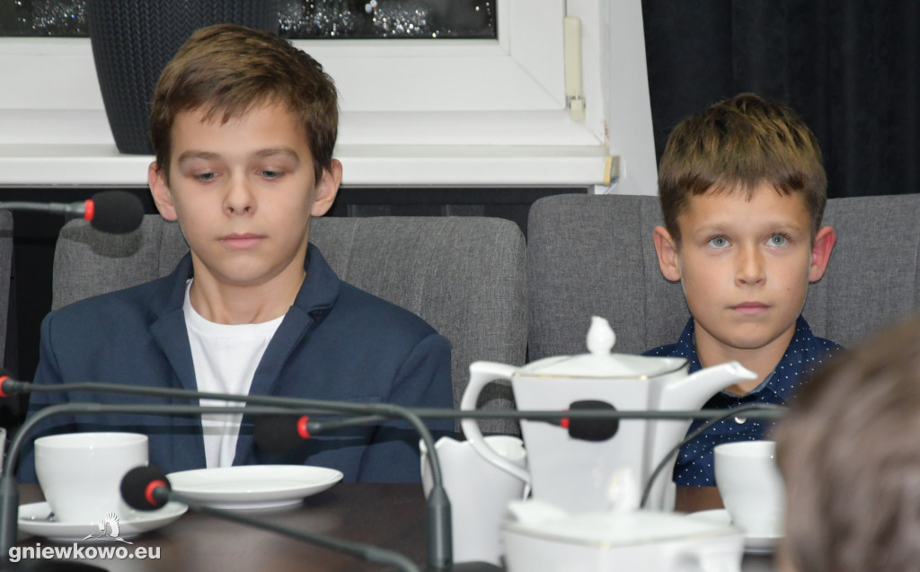 Wręczenie medali trampkarzom Unii