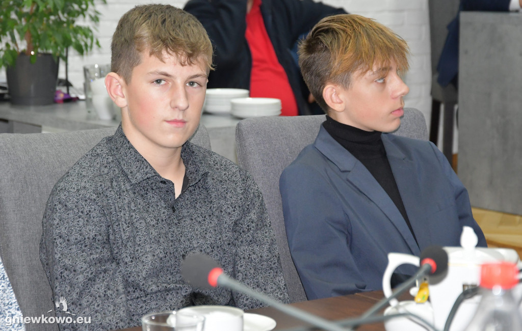 Wręczenie medali trampkarzom Unii