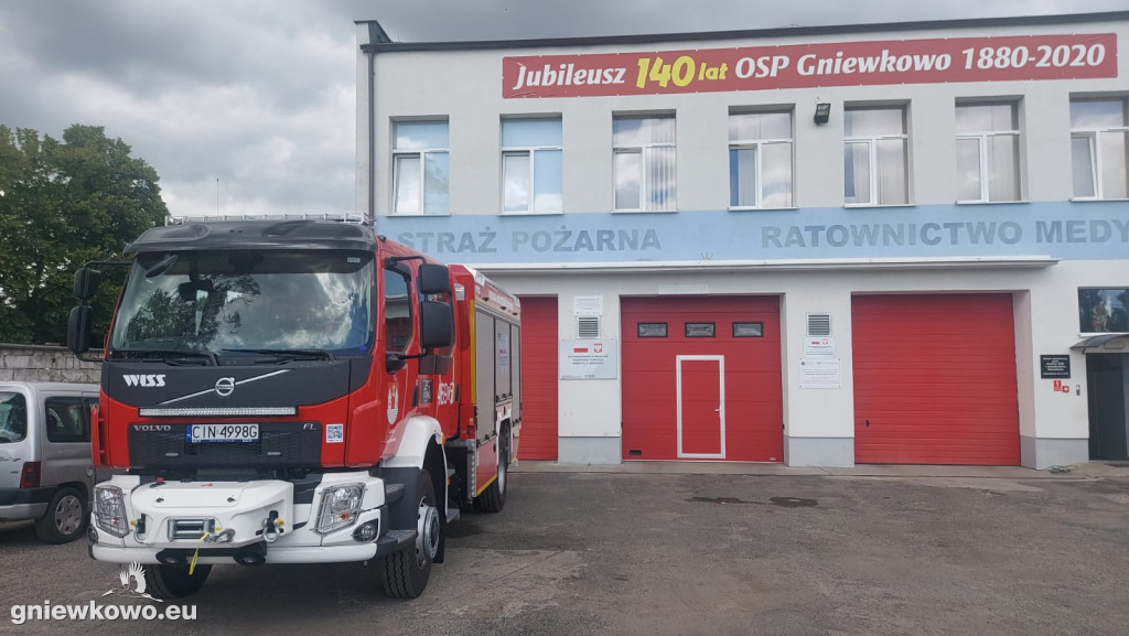 Nowy wóz bojowy OSP Gniewkowo