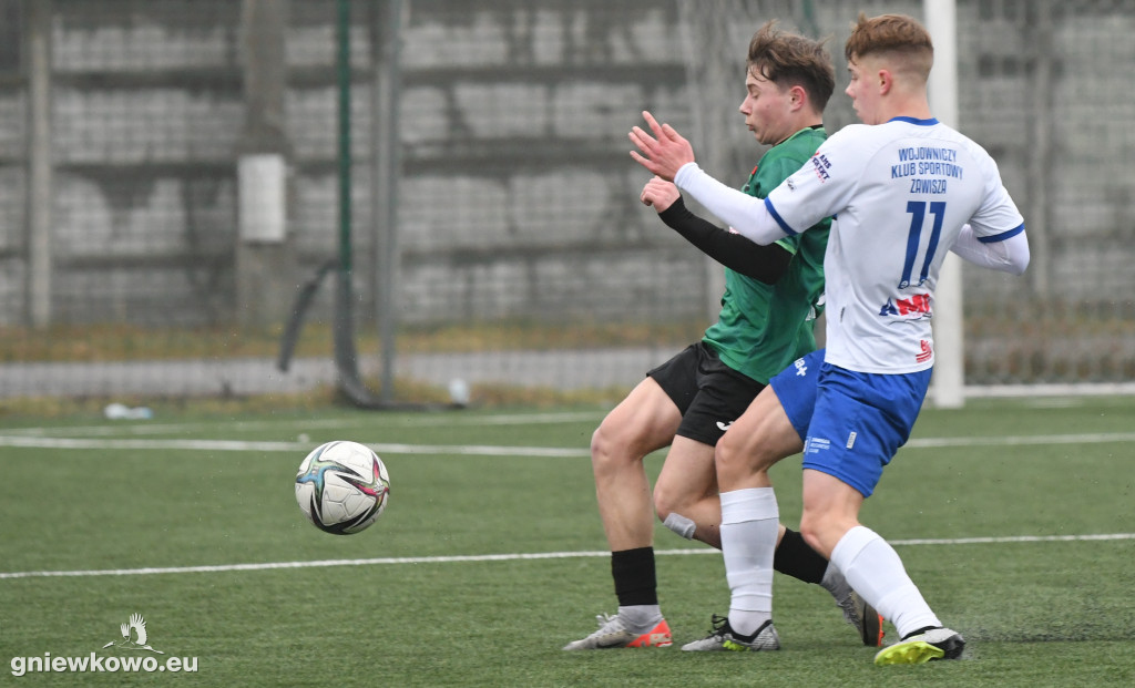 sparing Zawisza II Bydgoszcz - Unia 10.2.24