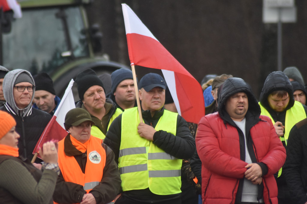 Protest rolników i myśliwych - 20.02.2024r.