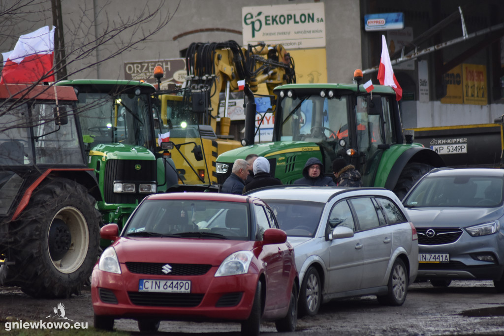 Protest rolników i myśliwych - 20.02.2024r.