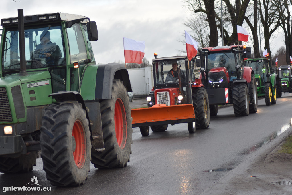 Protest rolników i myśliwych - 20.02.2024r.