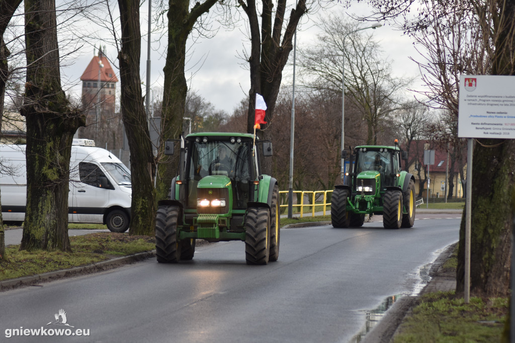 Protest rolników i myśliwych - 20.02.2024r.