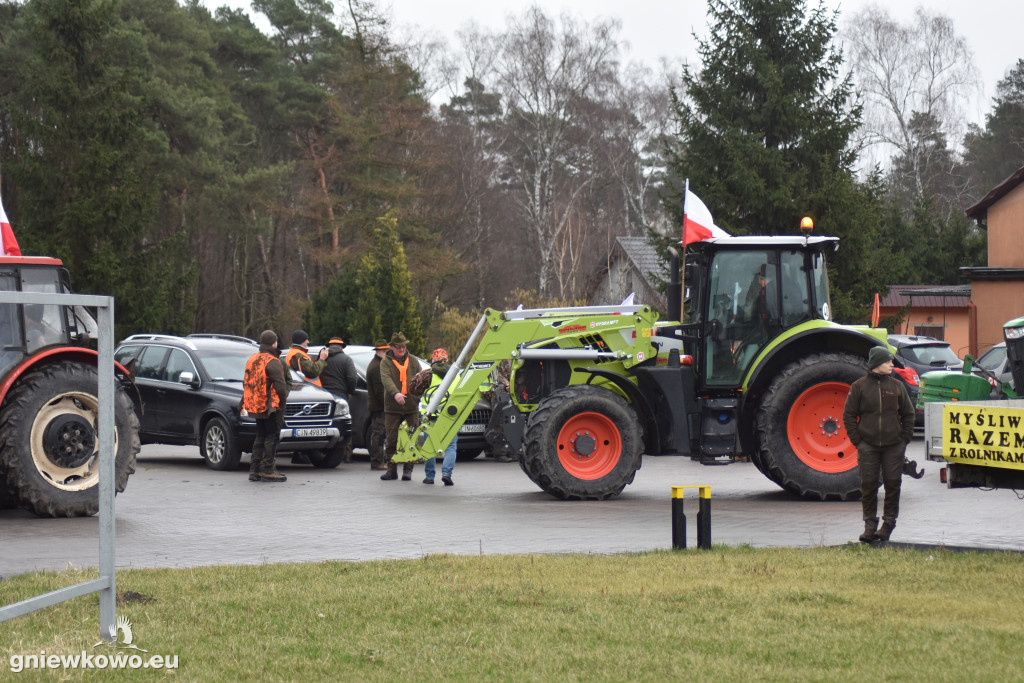 Protest rolników i myśliwych - 20.02.2024r.