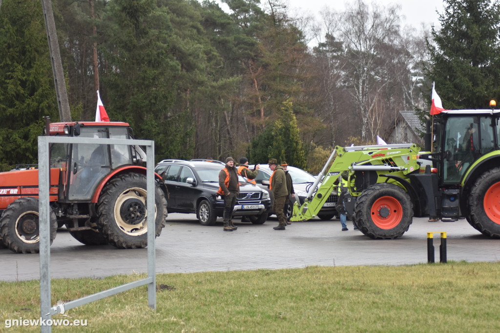 Protest rolników i myśliwych - 20.02.2024r.