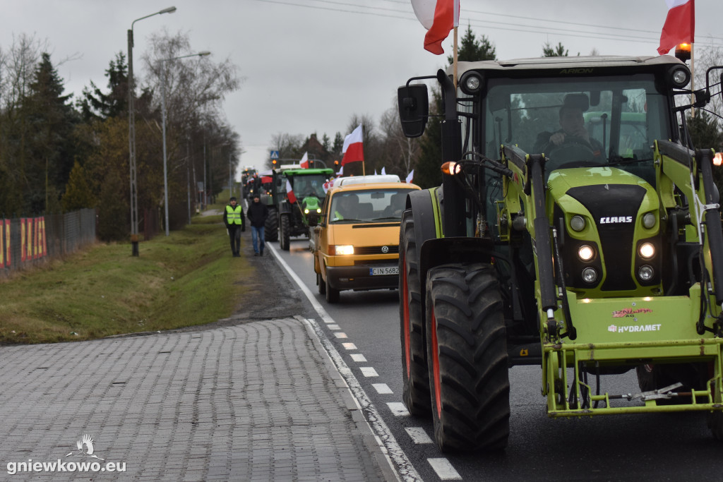 Protest rolników i myśliwych - 20.02.2024r.