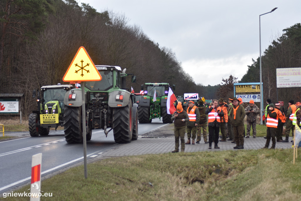 Protest rolników i myśliwych - 20.02.2024r.