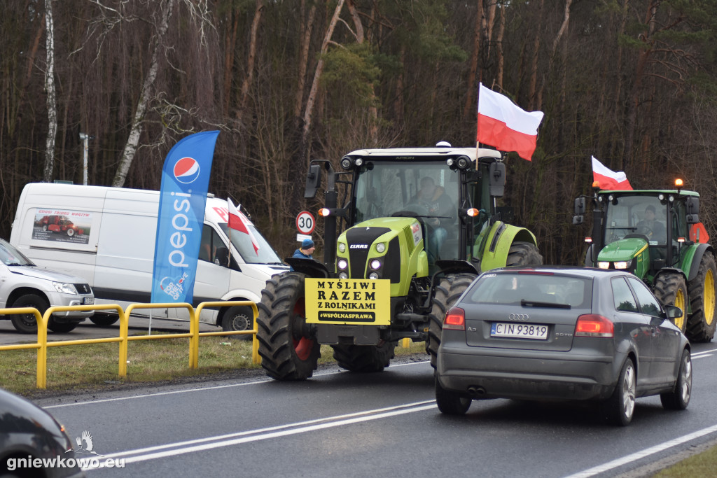 Protest rolników i myśliwych - 20.02.2024r.