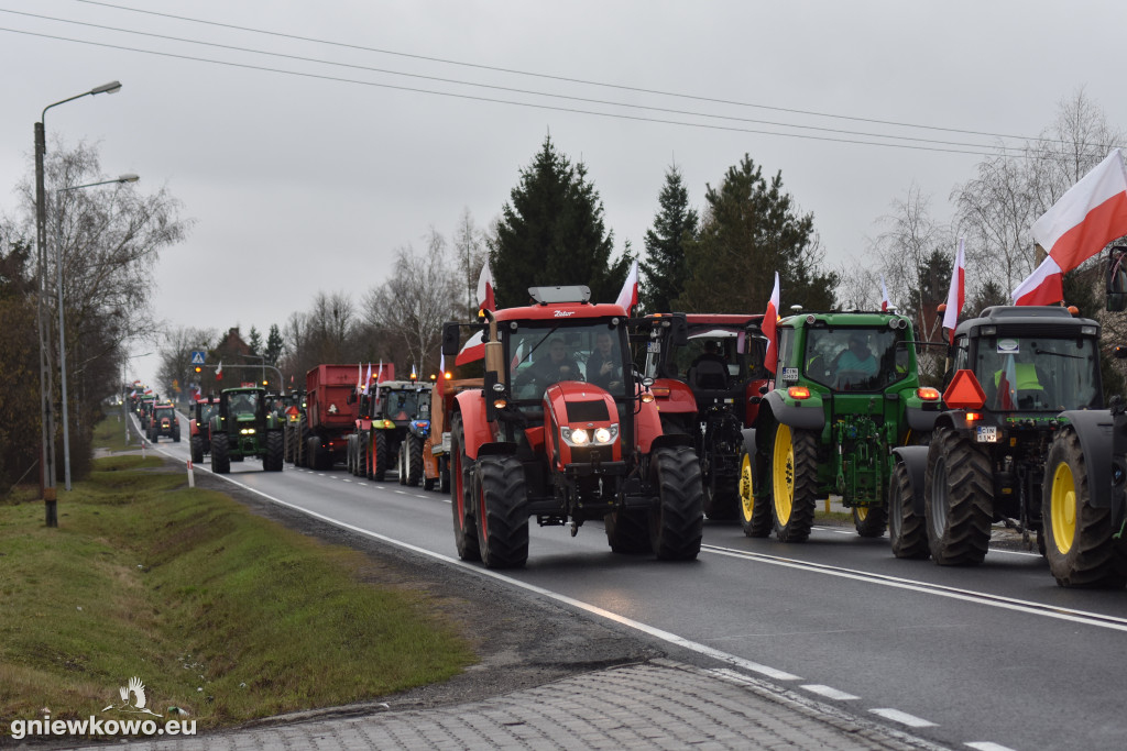 Protest rolników i myśliwych - 20.02.2024r.