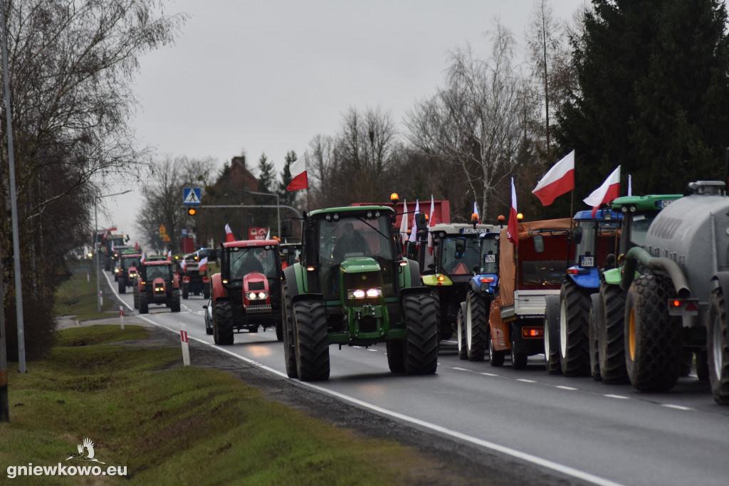 Protest rolników i myśliwych - 20.02.2024r.