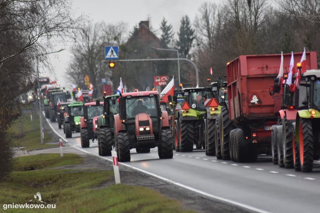 Protest rolników i myśliwych - 20.02.2024r.