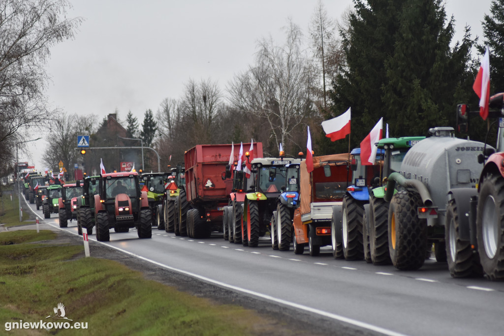 Protest rolników i myśliwych - 20.02.2024r.