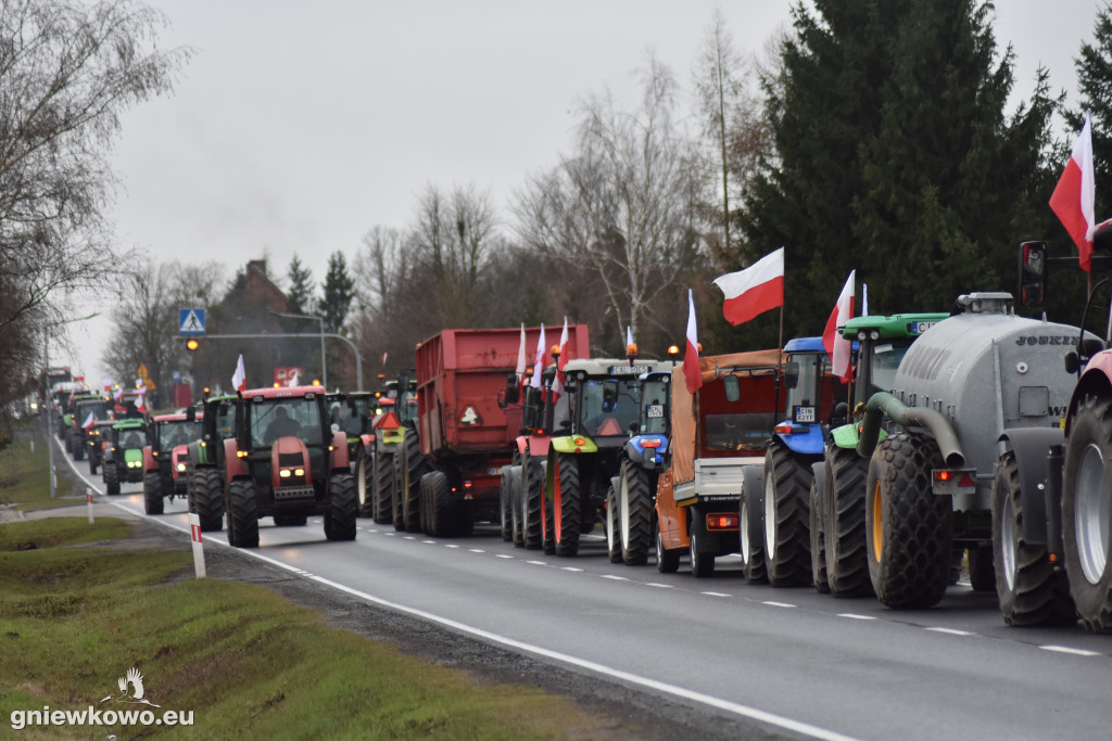 Protest rolników i myśliwych - 20.02.2024r.