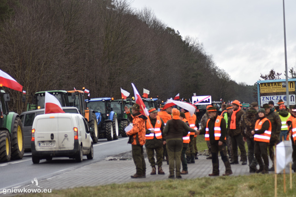 Protest rolników i myśliwych - 20.02.2024r.