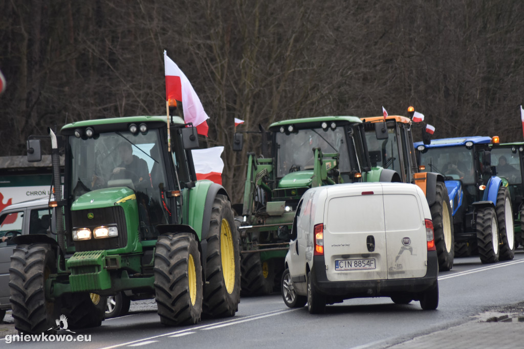 Protest rolników i myśliwych - 20.02.2024r.