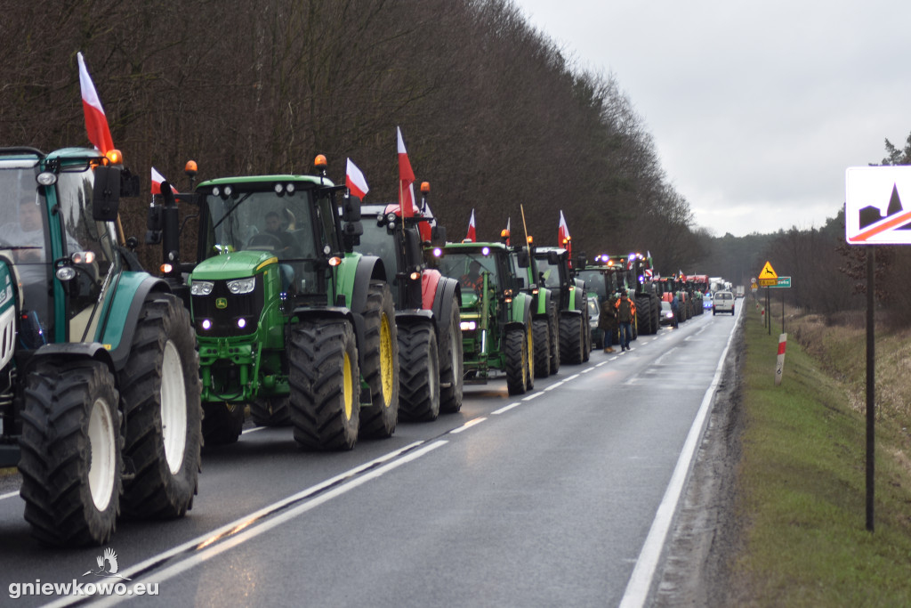 Protest rolników i myśliwych - 20.02.2024r.