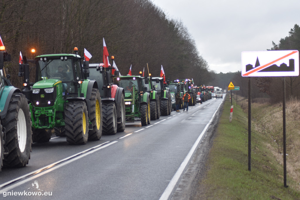 Protest rolników i myśliwych - 20.02.2024r.