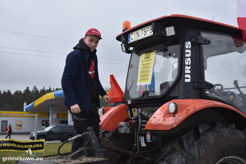 Protest rolników i myśliwych - 20.02.2024r.