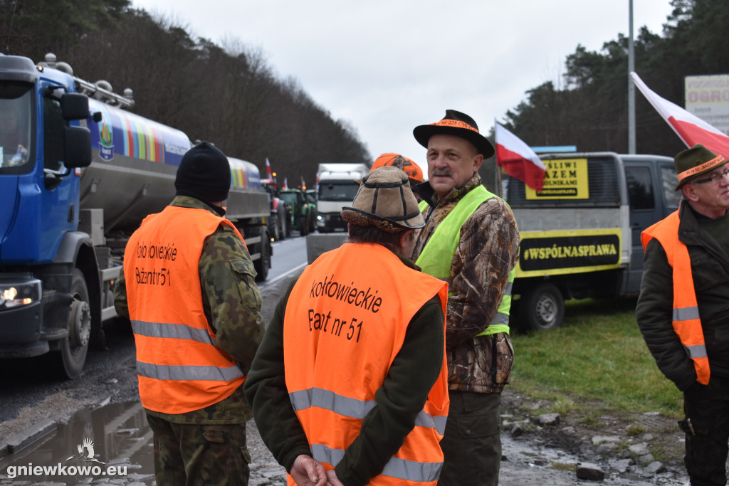 Protest rolników i myśliwych - 20.02.2024r.