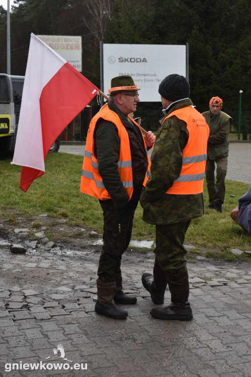 Protest rolników i myśliwych - 20.02.2024r.