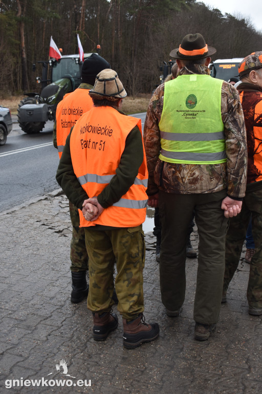 Protest rolników i myśliwych - 20.02.2024r.