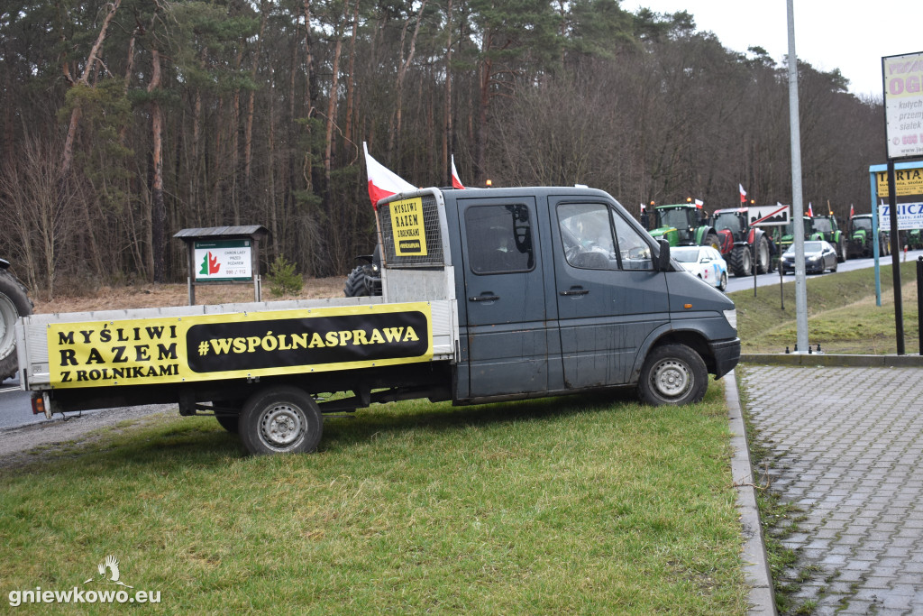 Protest rolników i myśliwych - 20.02.2024r.