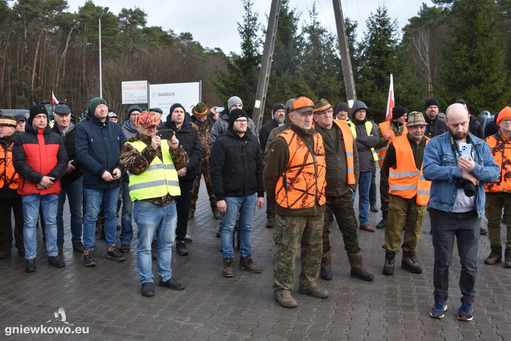 Protest rolników i myśliwych - 20.02.2024r.