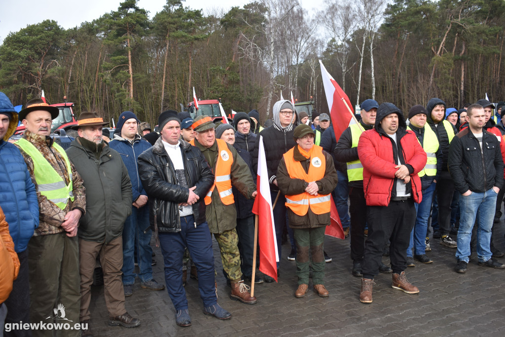 Protest rolników i myśliwych - 20.02.2024r.