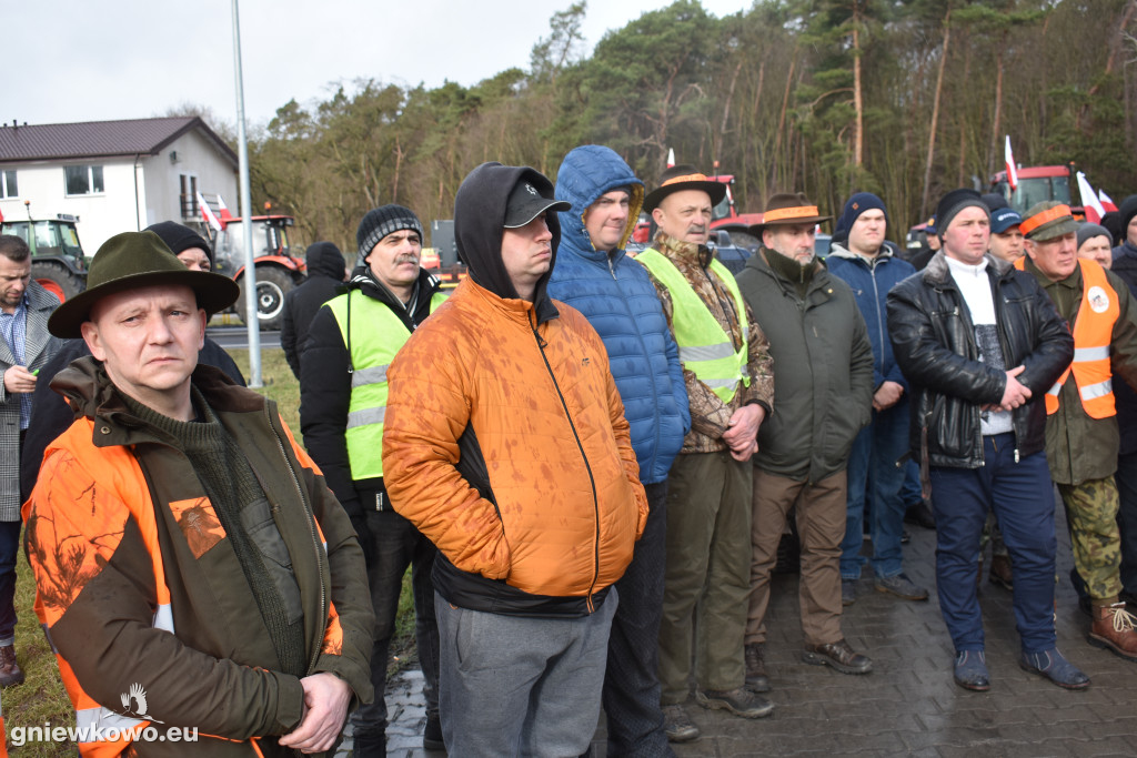 Protest rolników i myśliwych - 20.02.2024r.