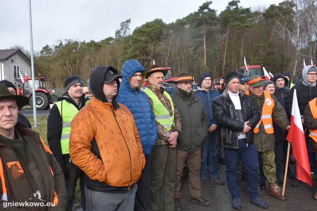 Protest rolników i myśliwych - 20.02.2024r.