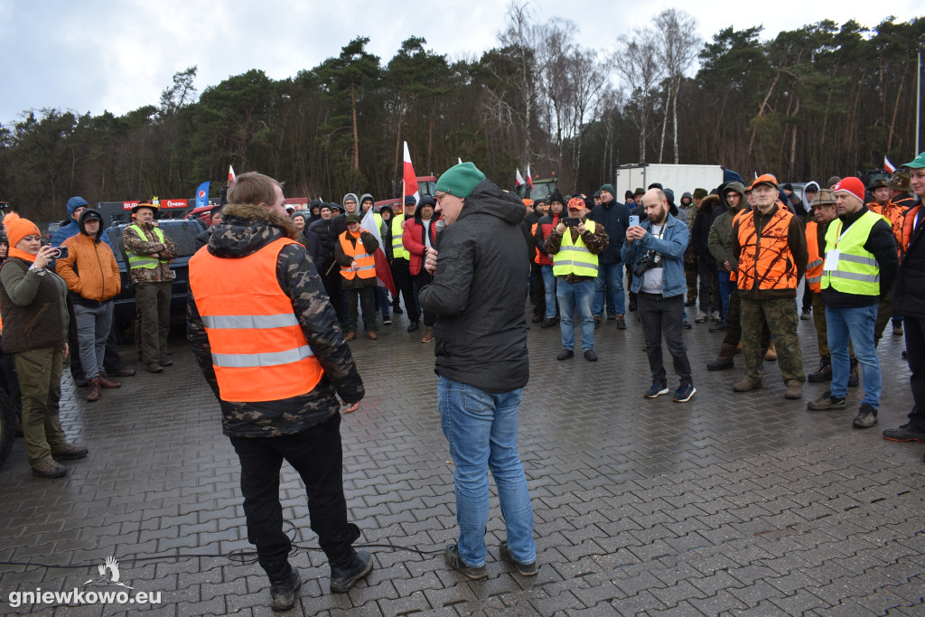 Protest rolników i myśliwych - 20.02.2024r.