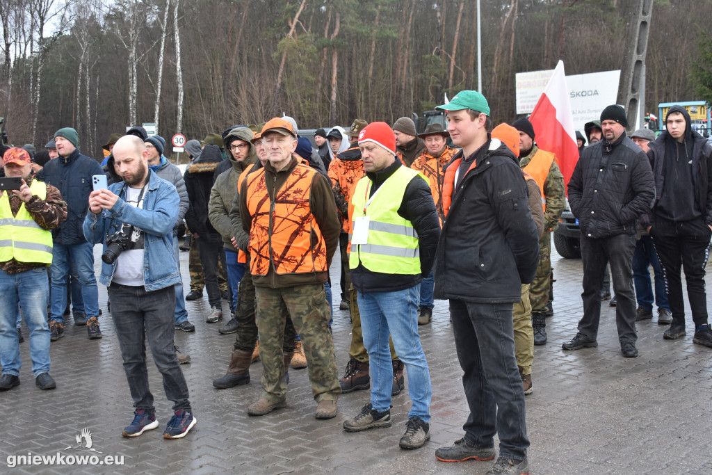 Protest rolników i myśliwych - 20.02.2024r.