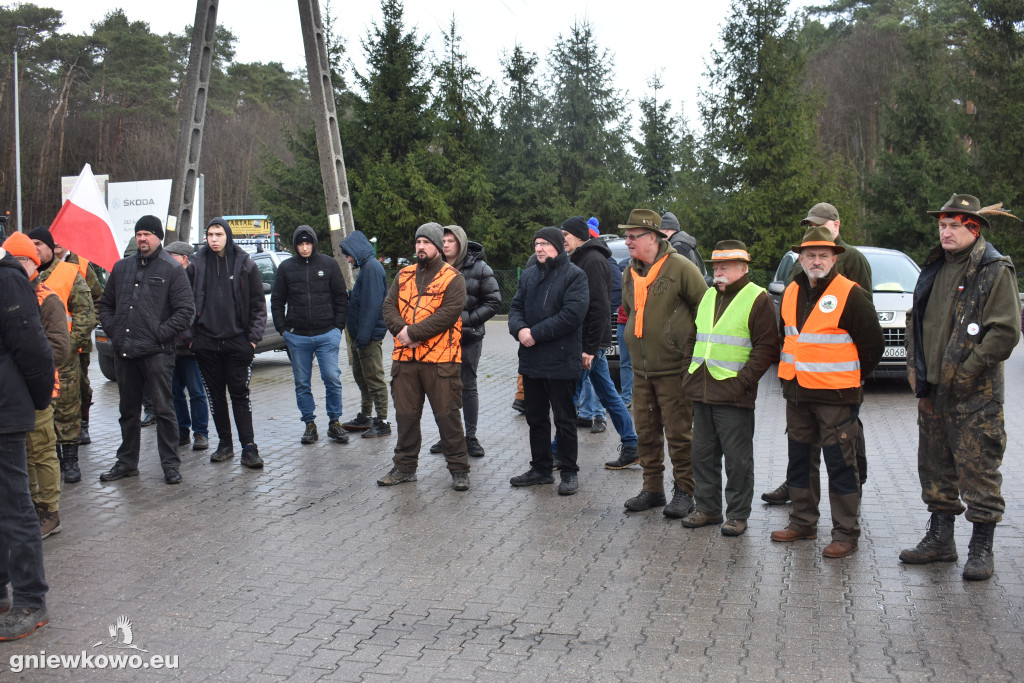 Protest rolników i myśliwych - 20.02.2024r.