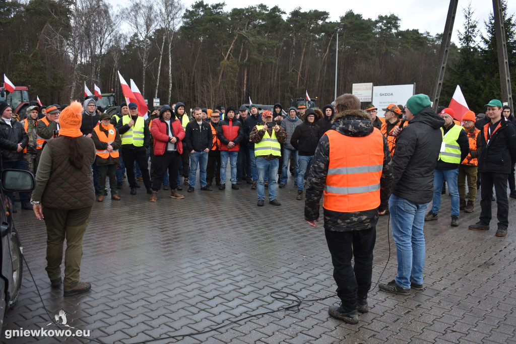 Protest rolników i myśliwych - 20.02.2024r.