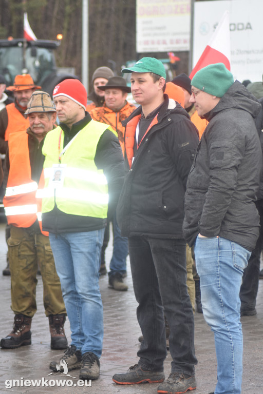 Protest rolników i myśliwych - 20.02.2024r.