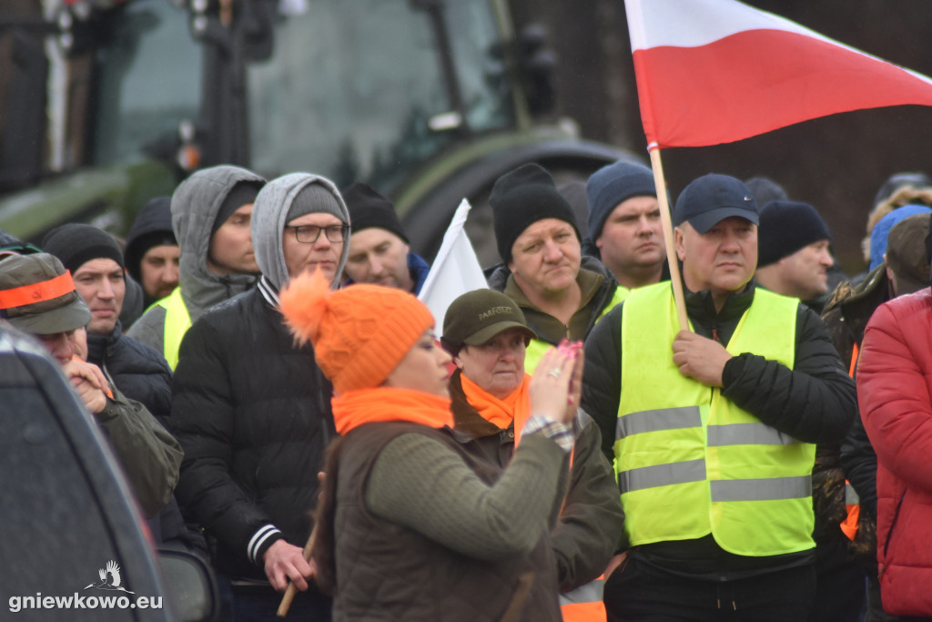 Protest rolników i myśliwych - 20.02.2024r.