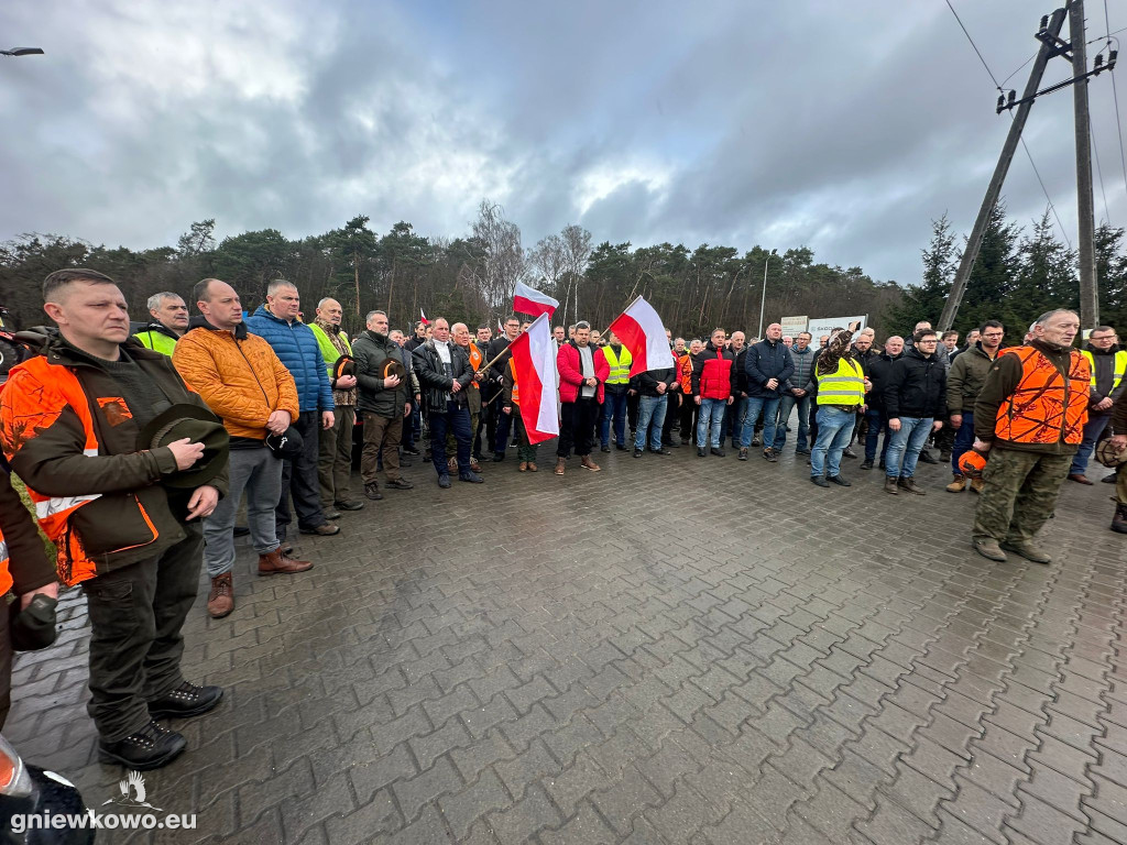 Protest rolników i myśliwych - 20.02.2024r.