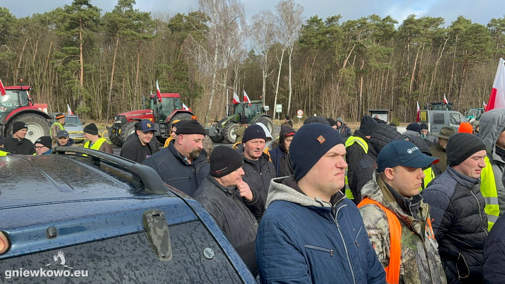 Protest rolników i myśliwych - 20.02.2024r.