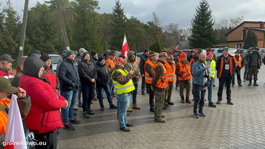 Protest rolników i myśliwych - 20.02.2024r.