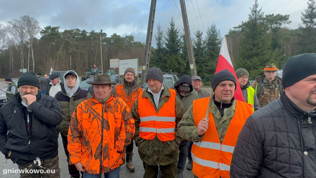 Protest rolników i myśliwych - 20.02.2024r.