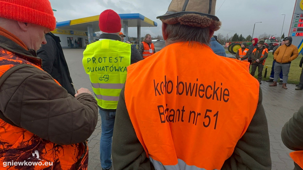 Protest rolników i myśliwych - 20.02.2024r.