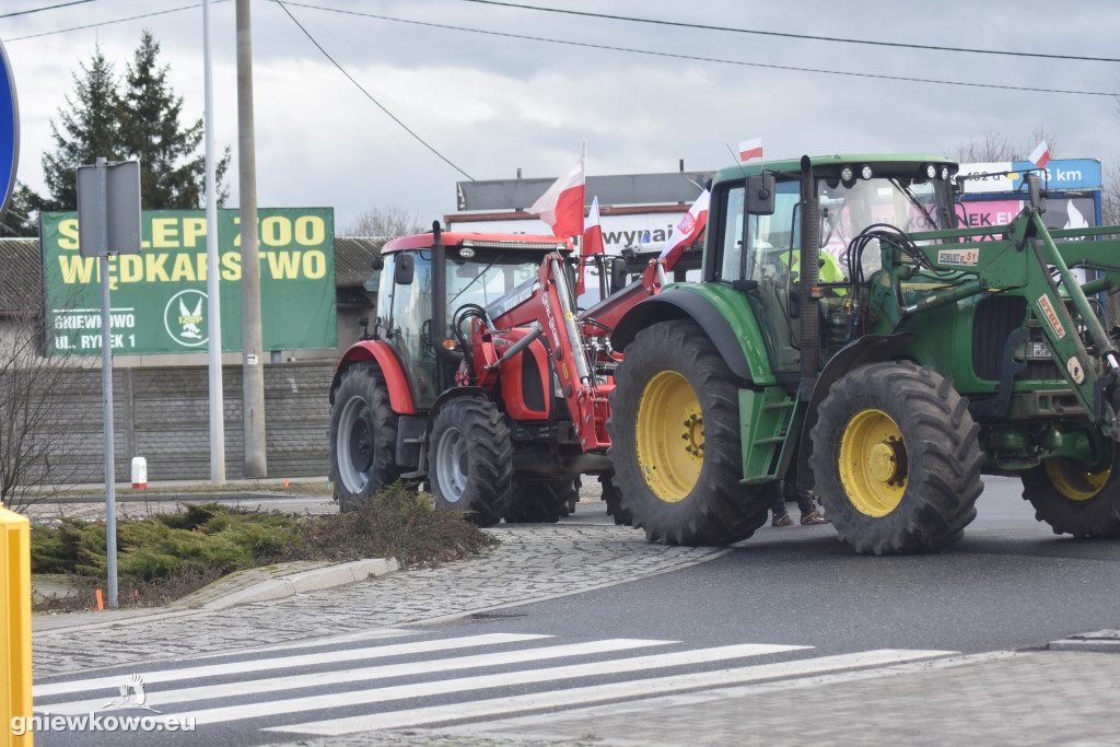 Protest rolników i myśliwych - 20.02.2024r.