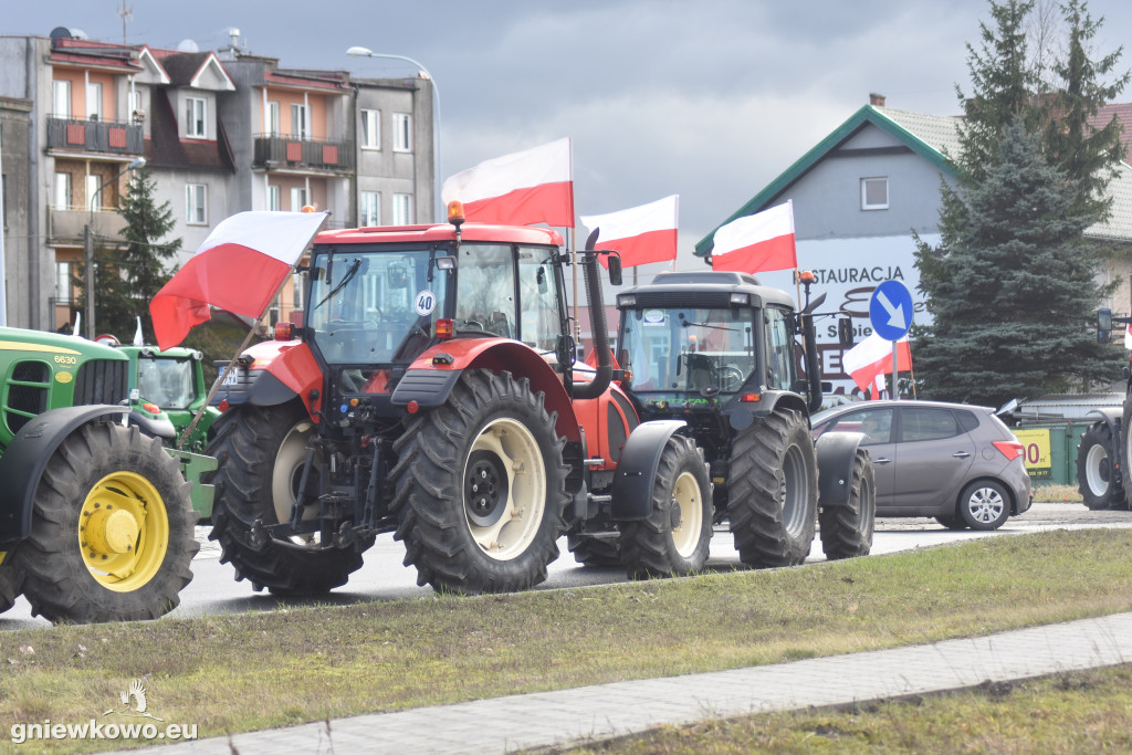 Protest rolników i myśliwych - 20.02.2024r.