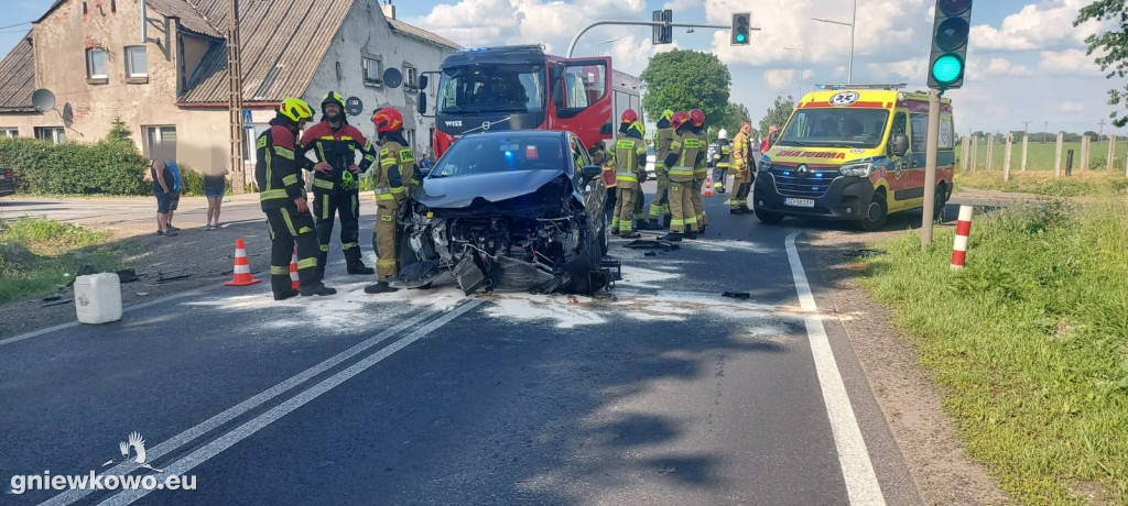 Wypadek w Wierzchosławicach