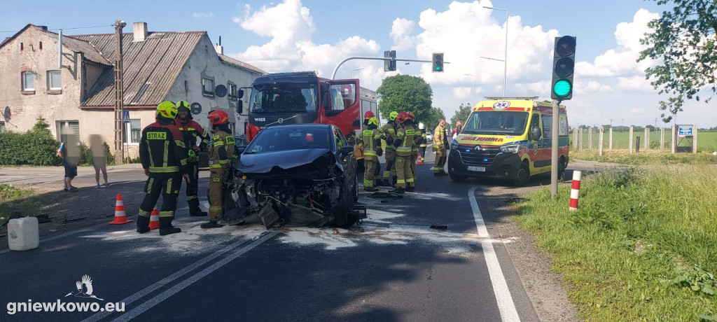 Wypadek w Wierzchosławicach