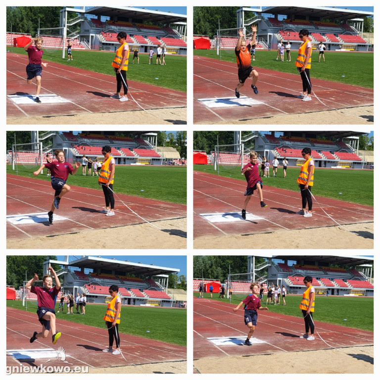 Uczniowie SP 2 mistrzami powiatu w trójboju LA